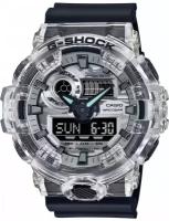 Наручные часы CASIO G-Shock GA-700SKC-1A, бесцветный, черный