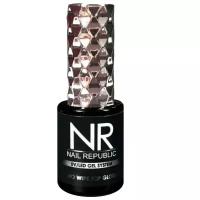 Nail Republic Верхнее покрытие No Wipe Top Gloss, прозрачный, 10 мл