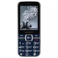 Телефон MAXVI P18, 3 SIM, синий
