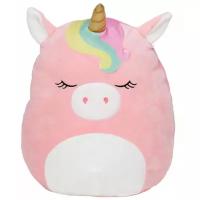 Мягкая игрушка Squishmallows розовый единорог Илен