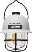 Кемпинговый ретро фонарь NiteCore LR40 белый 100 лм с нейтральным и теплым светом Плавная регулировка яркости