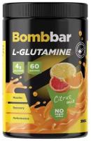 L-Glutamine от Bombbar, цитрусовый вкус, 300 г