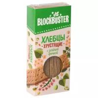 Хлебцы хрустящие Blockbuster с зеленой гречкой 130 г постные, без дрожжей, Блокбастер