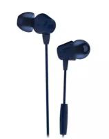 Наушники JBL C50HI, mini jack 3.5 mm, blue