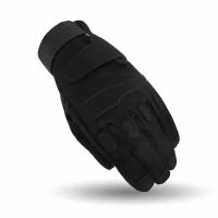 Тактические перчатки Tactical с защитными накладками/Black/XL
