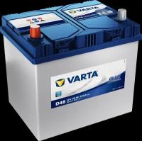 Аккумулятор автомобильный Varta Blue Dynamic D48 6СТ-60 прям. (75D23R) 232x173x225