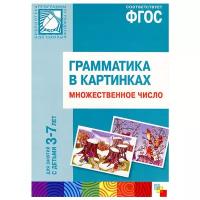 ФГОС Грамматика в картинках. Множественное число. Наглядное пособие с методическими рекомендациями. (3-7 лет)