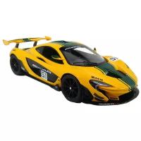 Гоночная машина Rastar McLaren P1 GTR 75000, 1:14, 33.6 см, желтый