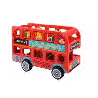 Автобус Tooky Toy Лондонский автобус (TL152A), 19 см