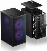 Корпус JONSBO VR3 Black без БП, mini-ITX, черный