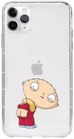 Чехол для телефона iPhone 11 Pro Max "Стюи Гриффин / Stewie Griffin" с полной защитой камер