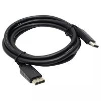 Кабель VCOM DisplayPort - DisplayPort (VHD6220), 1.8 м, 1 шт., черный