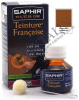 0812 Универсальный Краситель Saphir Teinture Francaise, Цвет Saphir 19 Fawn (Желто-коричневый)