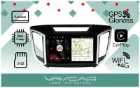 Магнитола Vaycar 09V2 для HYUNDAI Creta 2016+ (Андроид, 2+32, 8 ядер, WiFi, BT, 4G, GPS, QLED 9")