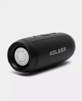 Беспроводная портативная колонка KOLEER / Bluetooth / USB Flash / Micro SD / AUX / FM