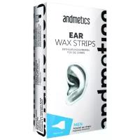 Andmetics восковые полоски Ear Wax Strips Men