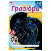 Гравюра LORI Animals. Хаски (Гр-427) 1 шт