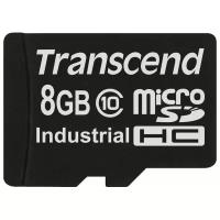 Карта памяти 8Gb MicroSD Transcend Industrial OEM (TS8GUSDC10I)