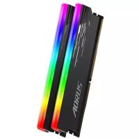 Оперативная память GIGABYTE AORUS RGB 16 ГБ (8 ГБ x 2 шт.) DDR4 3733 МГц DIMM GP-ARS16G37D