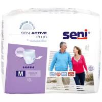 Подгузники-трусы Seni Active Plus Medium (№2), объем талии 80-110 см, 10 шт