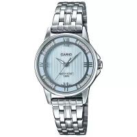 Наручные часы CASIO Collection LTP-1391D-2A2, серебряный, голубой