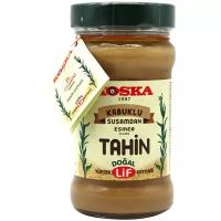 Кунжутная паста тёмная Koska Tahin dark sesame paste 300 г