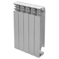 Радиатор секционный Tenrad AL 350/100, кол-во секций: 6, 5.36 м2, 535.8 Вт, 480 мм.алюминиевый