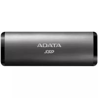 2 ТБ Внешний SSD ADATA SE760, USB 3.2 Gen 2 Type-C, титановый серый