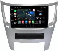 Штатная магнитола Subaru Legacy V 2009-2014, Outback IV 2009-2014 (правый руль) Canbox M-Line 7841-9-SA019N Android 10 (4G-SIM, 4/64, DSP, QLed)