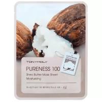 TONY MOLY тканевая маска Pureness 100 Shea Butter увлажняющая