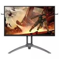 27" Монитор AOC AGON AG273QX, 2560x1440, 165 Гц, *VA, черный/серебристый