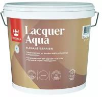 Лак матовый Lacquer Aqua (Лак Аква) TIKKURILA 2,7 л бесцветный (база EP)