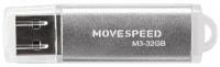 USB Flash Drive 32Gb - Move Speed M3 Silver M3-32G