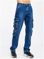 Джинсы мужские,MkJeans многокарманки, прямые, классические, бананы, больших размеров, широкие, свободные, брюки джинсовые