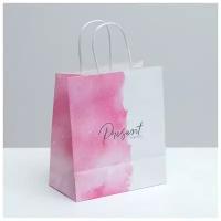 Пакет подарочный крафтовый "Present for you", 22 х 25 х 12 см