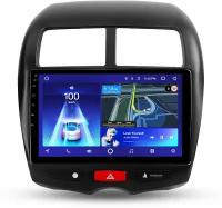 Магнитола для Mitsubishi ASX 2010-2016, Peugeot 4008, Citroen C4 Aircross - FarCar 026M на Android 10, 8-ядер, QLED экран, CarPlay, SIM-слот