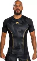 Рашгард с коротким рукавом Venum Razor Black/Gold (M)