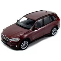 Внедорожник Welly BMW X5 F15 (43691) 1:34, 11 см, бордовый