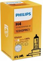 Лампа H4 (60/55W) P43t-38 Premium 12V 12342Pr C1 Philips арт. 12342PRC1