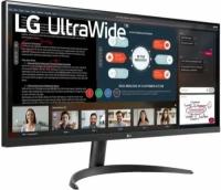 Монитор 34" LG 34WP500-B 2560х1080(UW-UXGA), IPS, 21:9, nonGLARE, 250cd/m2, 178°/178°, 1000:1, 16,7 миллионов цветов, 5ms, 2xHDMI, tilt, audio out, bl