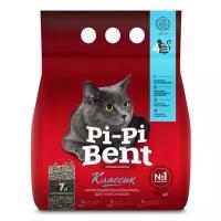 Комкующийся наполнитель Pi-Pi Bent Классик, 7 л