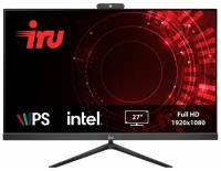 Моноблок iRU Office 27IH5P, 27", Intel Core i5 11400, 16ГБ, 256ГБ SSD, Intel UHD Graphics 730, Free DOS, черный [1865967]