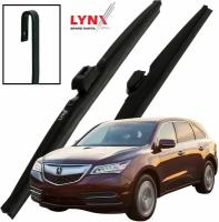 Дворники Acura MDX (3) YD3 / Акура МДХ 2014 2015 2016 Щетки стеклоочистителя зимние LYNXauto к-т 2шт, 650мм-500мм