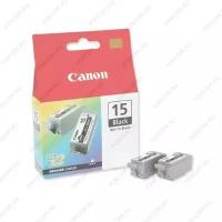 Canon 8190A002 Картридж черный (BCI-15) Canon BJ-I70/I80 двойная упаковка