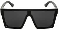 Солнцезащитные очки маска Polarized черные матовые