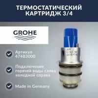 Термостатический картридж 3/4 Grohe (47483000)