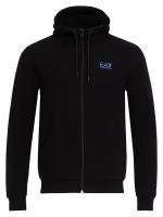 Толстовка EA7 Emporio Armani Train Visibility Hoodie FZ Coft Black (INT:M)