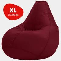 Bean Joy кресло-мешок Груша, размер ХL, оксфорд, бордовый