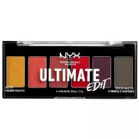 NYX professional makeup Палетка теней Ultimate Edit Petite Shadow Palette phoenix