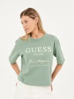 Футболка GUESS, размер L, зеленый